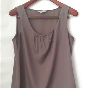 Ann Taylor LOFT brown/gray camisole L